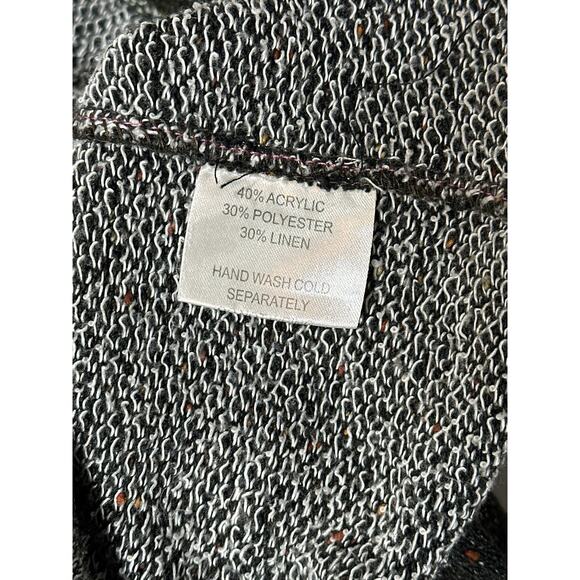 Kite Club Women's Cardigan Sweater Pockets Linen Blend Sz XL Old Money Academia - Picture 12 of 14